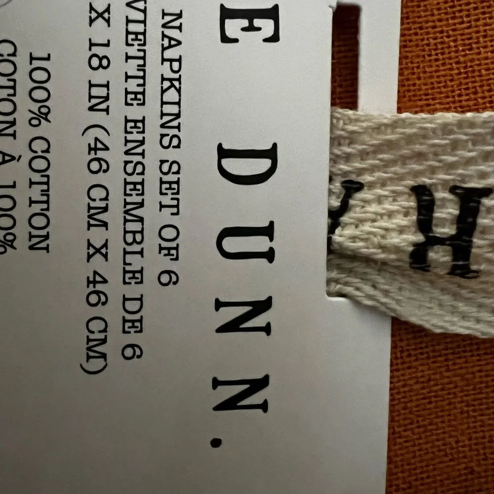 Rae Dunn GIVE THANKS Fall - Thanksgiving Napkin Set
